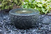 HBO24 – Tranquil Décor Infinity Bowl Basalt Fountain – 24″