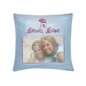 10in. x 10in. Beach Babe Picture Mini Pillow
