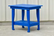 Outdoor Poly Coffee Table/End Table Blue