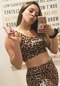 Leopard Workout Bra