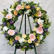 Pastel Love Wreath