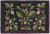 Acorns And Leaves - 4' x 6'