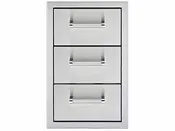 13″ Delta Heat Triple Drawer