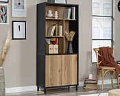 Sauder Acadia Way® 5-Shelf Tall Bookcase with Doors in Raven Oak 430754