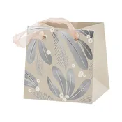 Floral Christmas Gift Bag Set