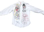 Unisex Custom Line Drawing Button Downs