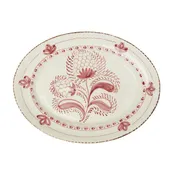 Abigails Casa Nuno Platter - Pink/White