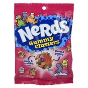 PEG BAG NERDS GUMMY CLUSTERS 5OZ 12CT