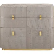 38" Wide 6 Drawer Credenza