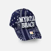 Adult Blue Bandana Hat