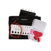 ChiaoGoo Lace Twist Mini Interchangeable Circular Knitting Needles Stainless Steel 60-80-100 cm 1,5-2,5 mm