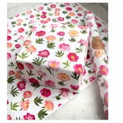 Bottle Branch Gift Wrap- Peony Flowers