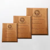 Alderwood plaque
