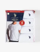 4 PACK CREW NECK T-SHIRTS