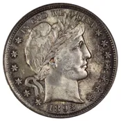 1893 Barber 50c ANACS MS62 — Sam Sloat Coins