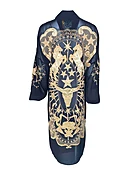 Any Old Iron Black Long Coat/Outerwear