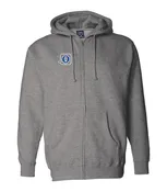 BLOCK O ZIP UP HOODED SWEATSHIRT