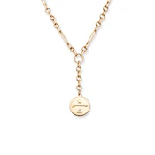 Dream | Small Mixed Clip Extension Necklace | Diamonds, Yellow Gold