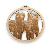 Alpaca Christmas Ornament | Alpaca Gifts | Personalized