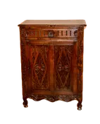 19th Century French Carved Oak Buffet