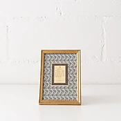5" x 7" Florentine Frame in Antico Gold