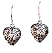 Abstract Heart Drops