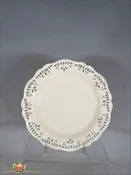 An Antique English Creamware Pierced Edge Plate, c1790