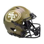 49ers Salute to Service Helmet Honoring Our Heroes