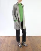 Baby Alpaca Bouclé Weekend Cardigan