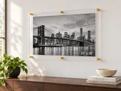 Acrylic Floating Frame 20"x30" Wall Mount