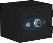 1-Hour Fire/Water Safe w/Dial Combo and Key Lock [0.7 Cu. Ft.]-Black--11435