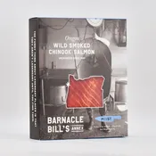 Barnacle Bill's Wild Smoked Chinook Salmon Moist Cut, 8oz.