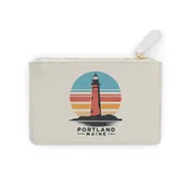 Clutch Bag Portland Maine Retro Lighthouse Mini