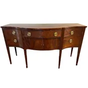 18th Century American Federal Mahogany Sideboard Circa 1790