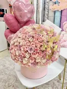 150 roses Hat Box Grand Box