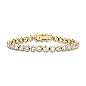 5-6 CTW LAB-Created Bubble Up Diamond Tennis Bracelet