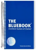 1L BLUEBOOK: UNIFORM SYSTEM OF CITATION 22E