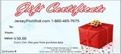 Jersey Pork Roll Gift Certificate