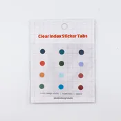 Planner Index Sticker Tabs - Dots 02