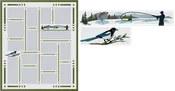 Alaska Quilter's 2026 Shop Hop Magpie and Finishing Kit 80” x 94”