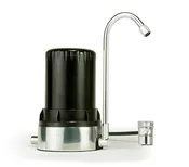 Ayro HT Plus – Countertop Water Filter with Alkaline Minerals & Antioxidants – Black Chrome