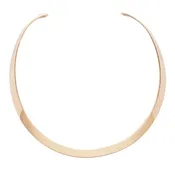 14k Yellow Gold Solid Wire Collar