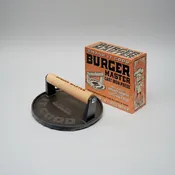 "Burger Master" Cast Iron Grill Press