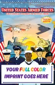 Imprint Armed Forces Coloring Book Tablet