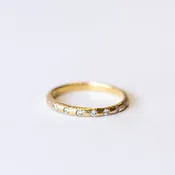 2mm Carved Diamond Band