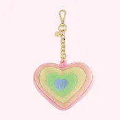 3D Puffy Bag Charm | Rainbow