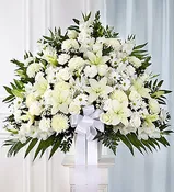 Heartfelt Sympathies Standing Basket
