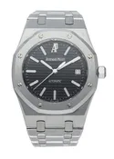 Audemars Piguet 15300ST Black Dial Stainless Steel Mens Watch
