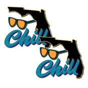 CHILL HELMET DECAL