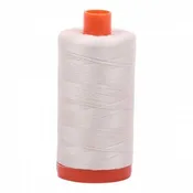 Aurifil 50 Wt Silver White a1050 2309